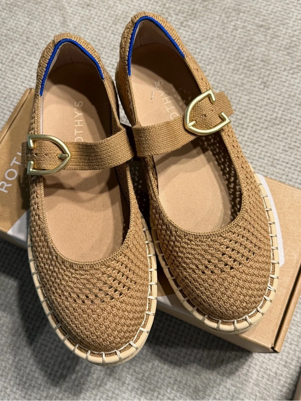 New with box Rothy’s Mary Jane Espadrille